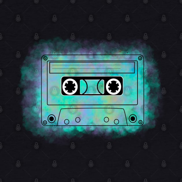 Splattered Cassette by SteelyStreams